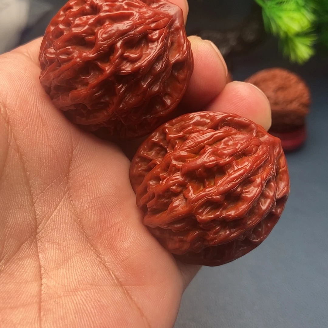 吊坠文玩核桃虎头11