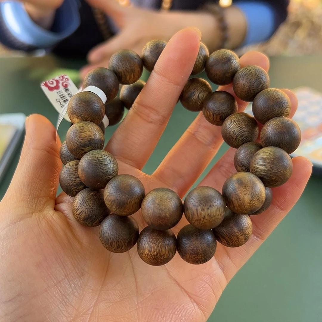 沉香手串留疤17克卡1.4多样性发一条