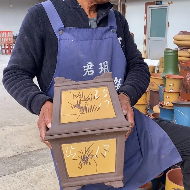 紫砂花盆紫砂花盆盆栽花卉苗木种植