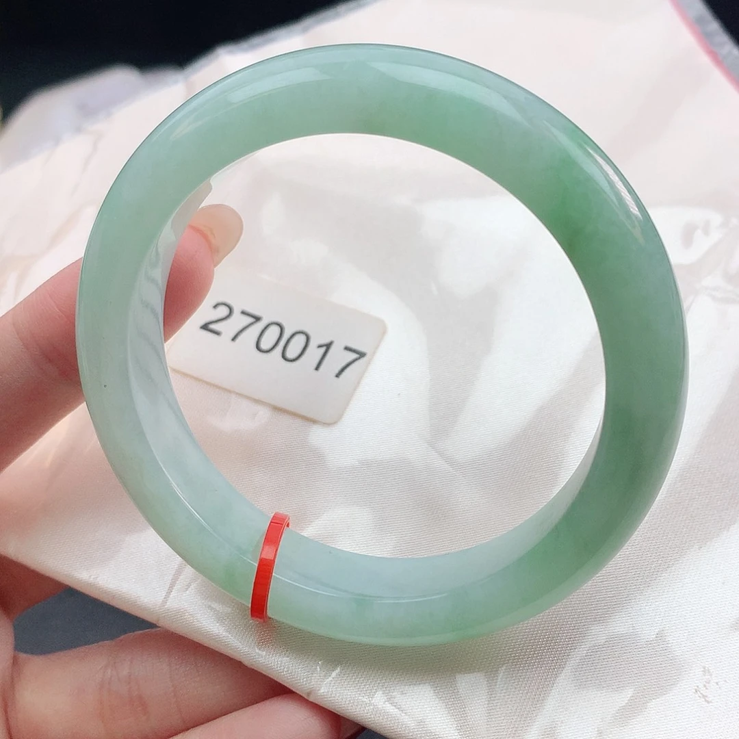 翡翠手镯未镶嵌56圈口270017