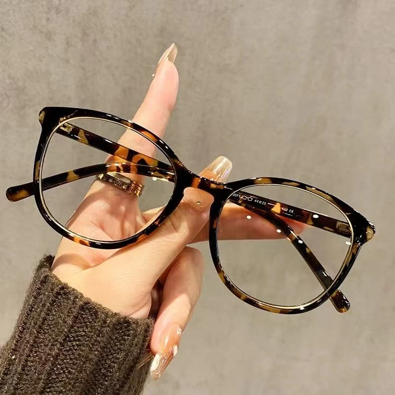 超轻款时尚玳瑁眼镜框女可配度数近视眼镜豹纹眼镜显脸小素颜神器