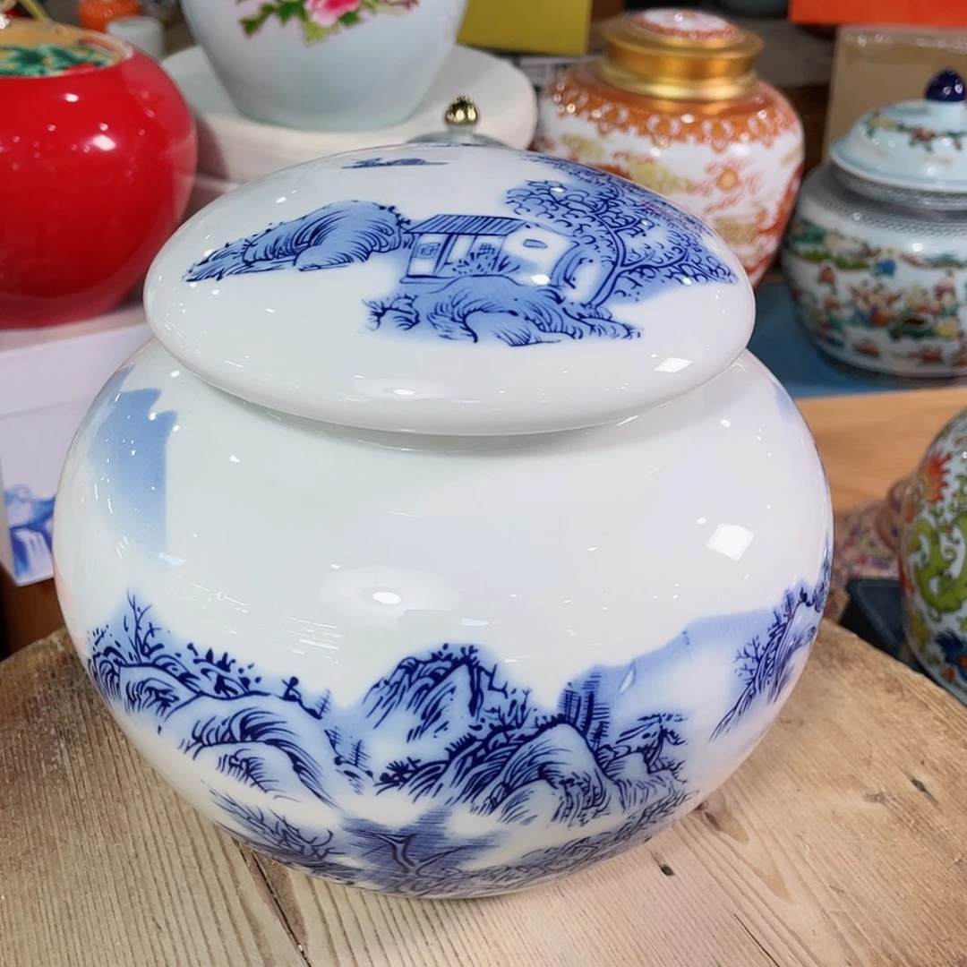 【闪购商品】罐陶瓷茶叶罐密封罐