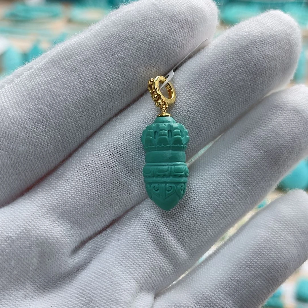 绿松石珠宝奇石未镶嵌