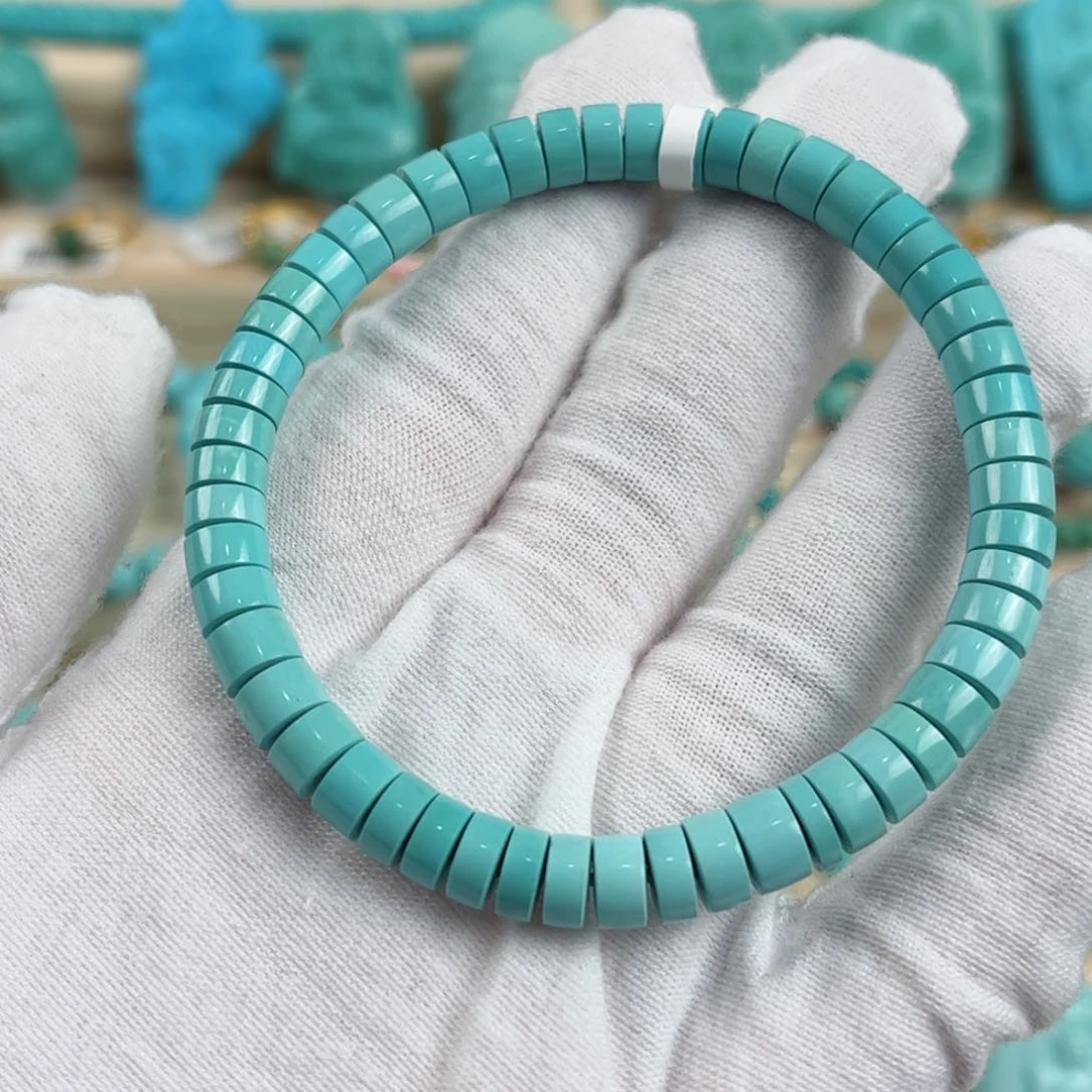 未镶嵌绿松石手串