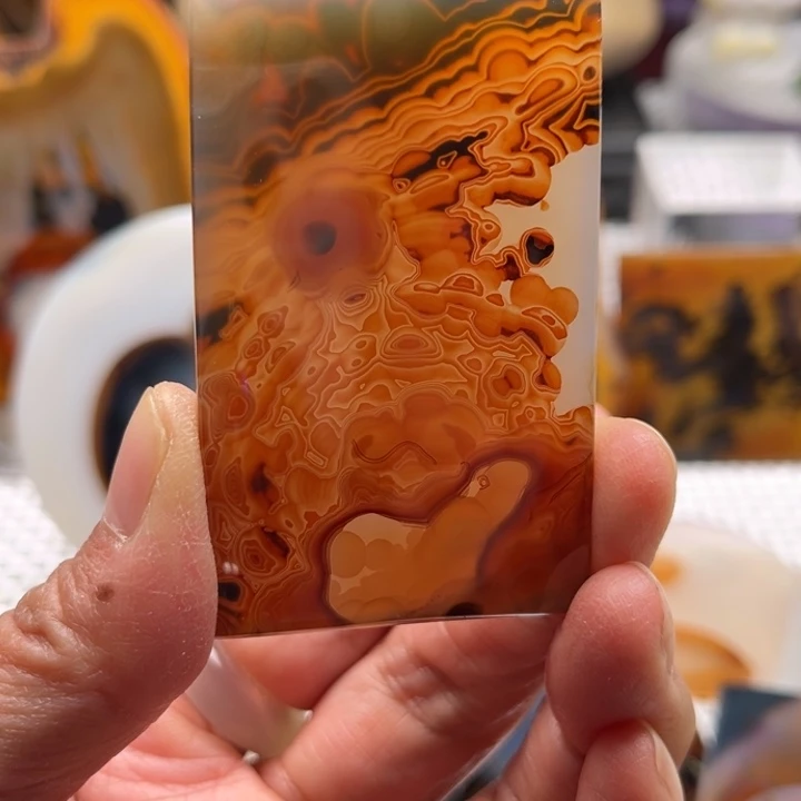 玛瑙/玉髓未镶嵌吊坠(不含链)