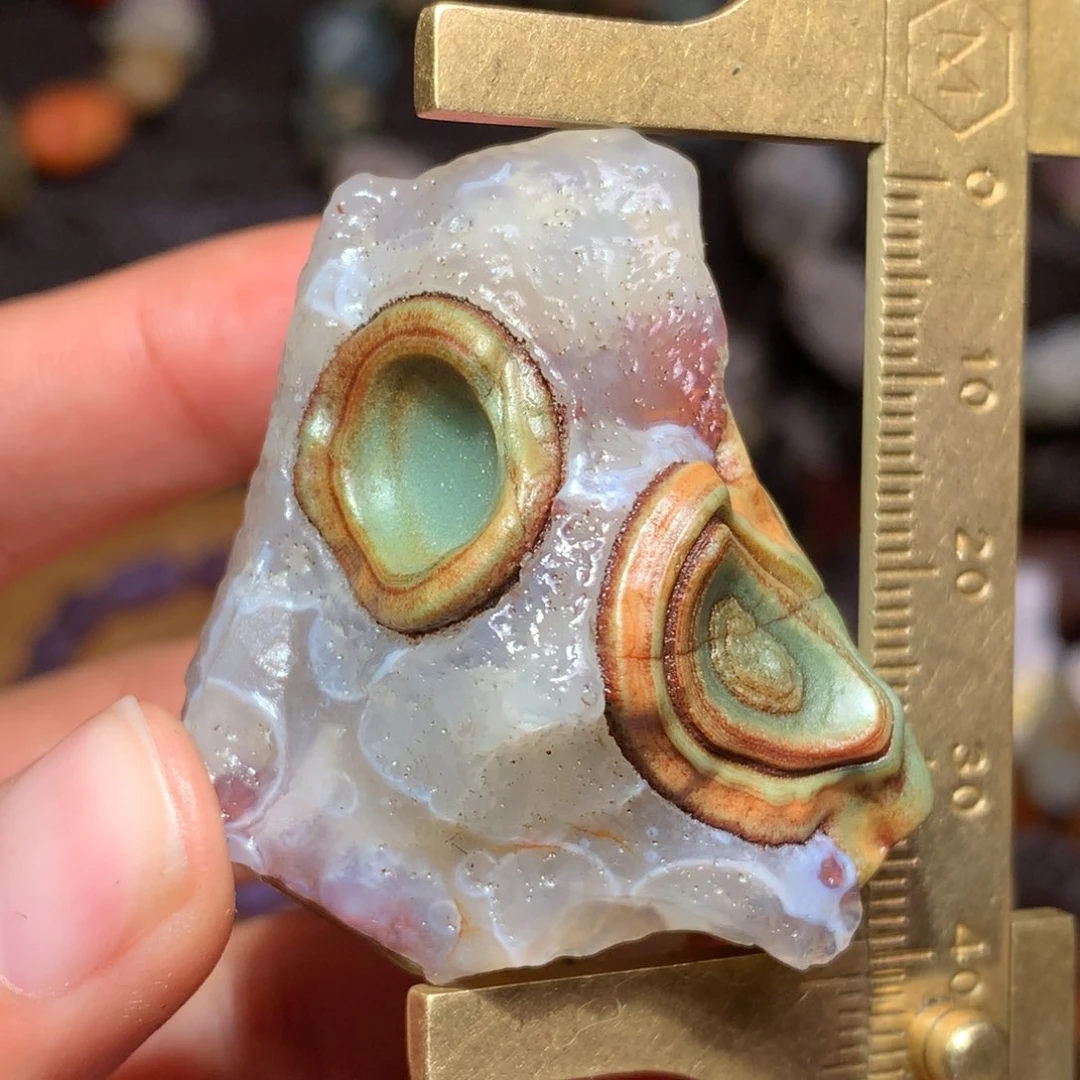 未镶嵌玛瑙/玉髓珠宝半成品