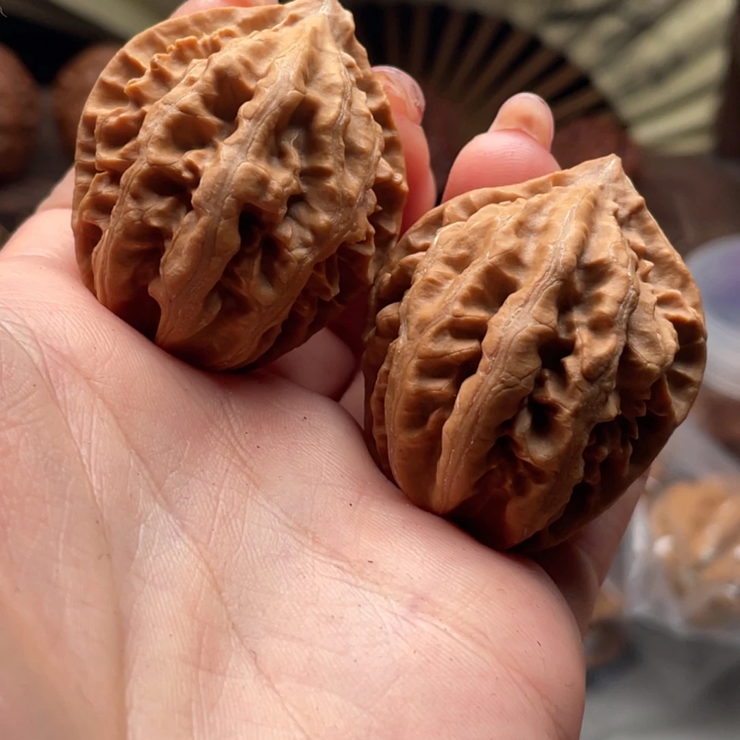 文玩核桃把件楸刀鱼114