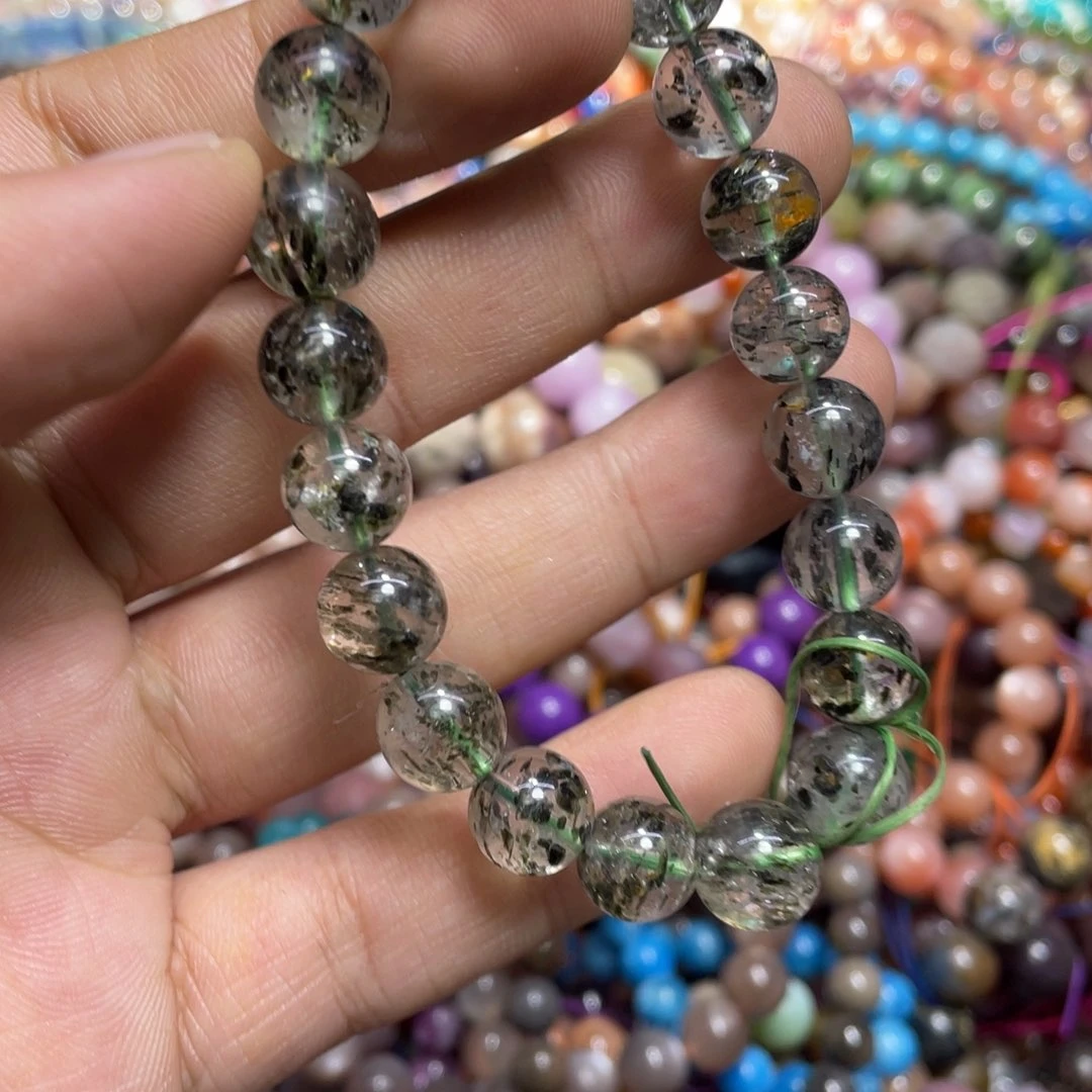 紫晶颈饰银S800镀金镶嵌