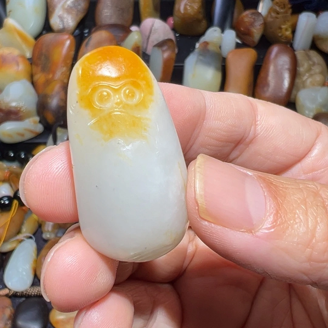 和田玉吊坠(不含链)未镶嵌
