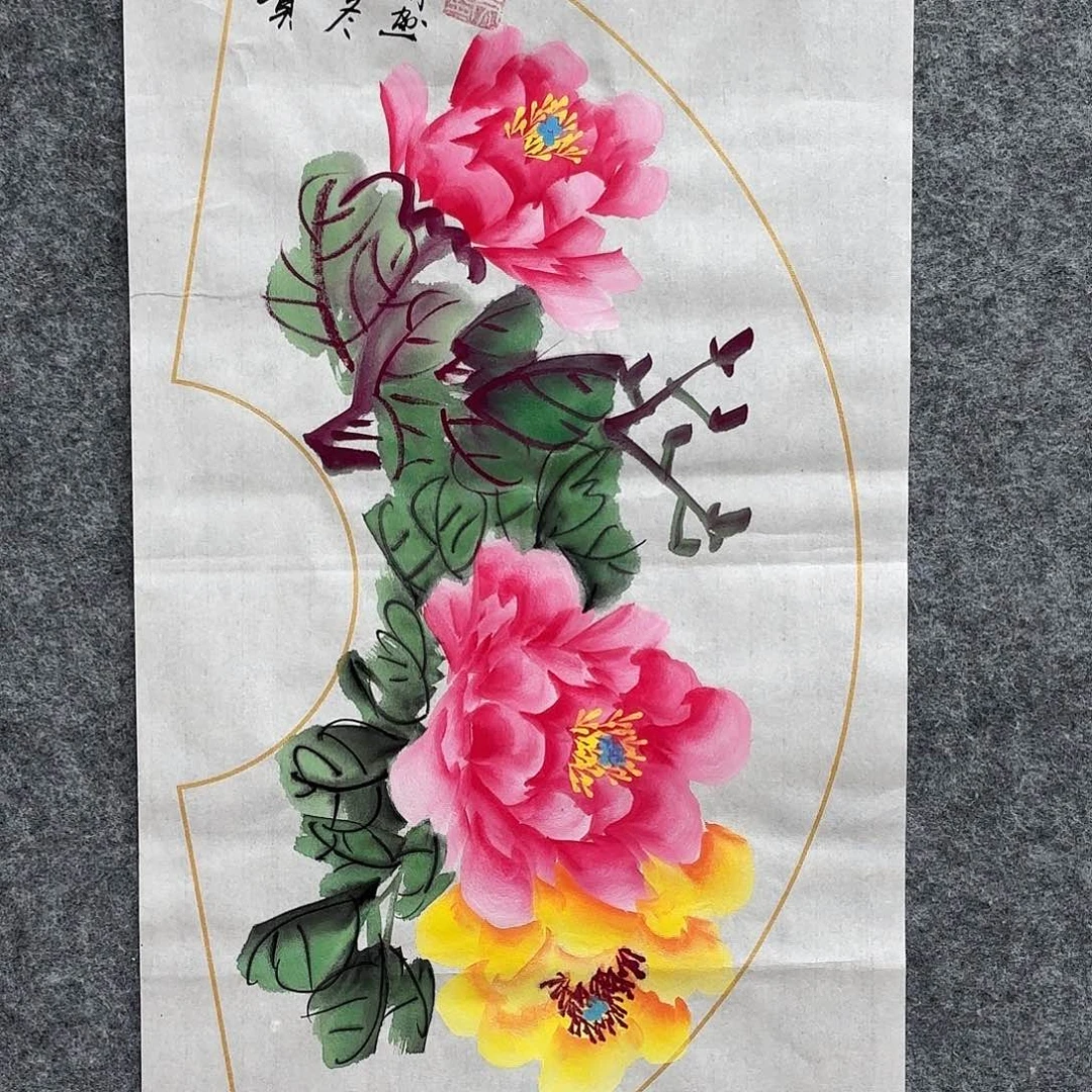 国画国画作品多次在国内外大展