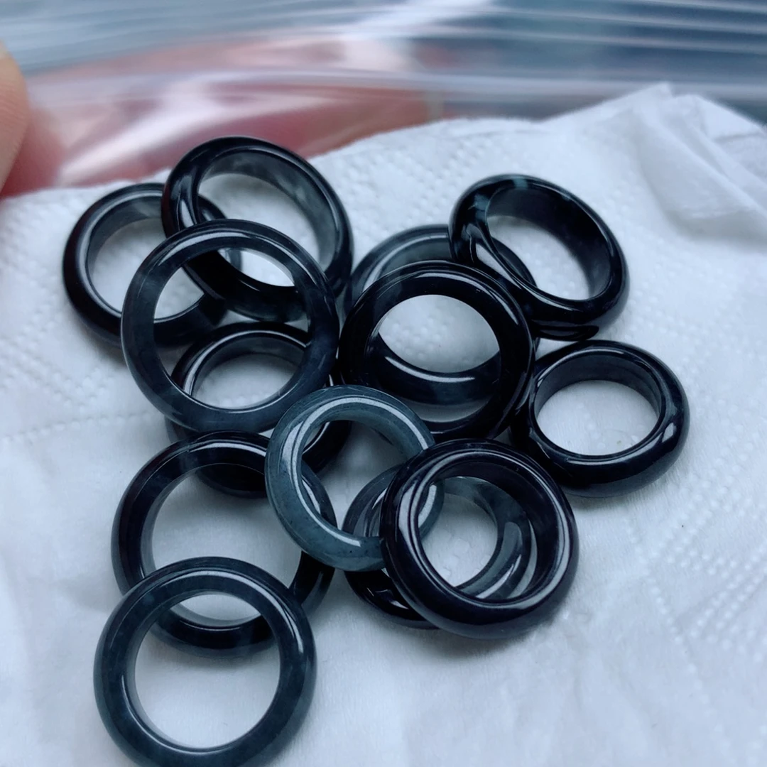 翡翠未镶嵌项链珠子珠