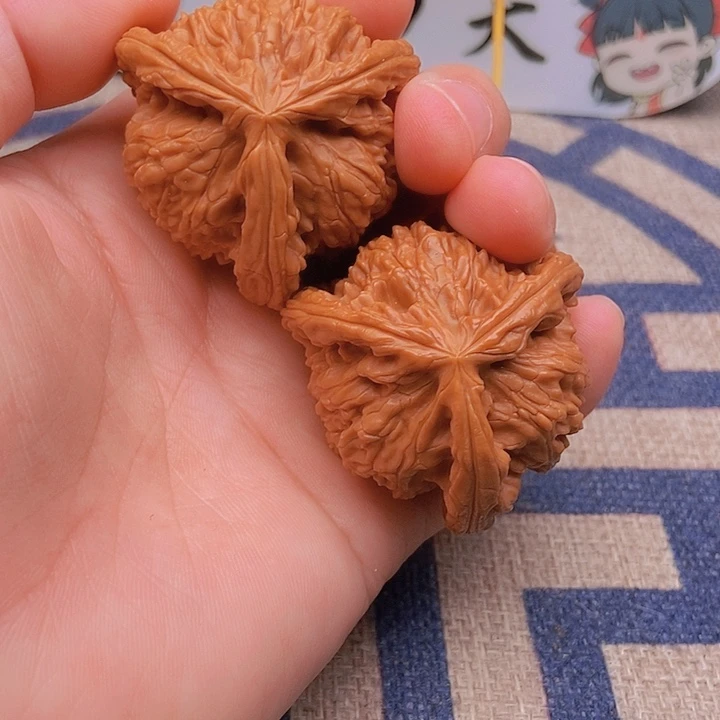 吊坠文玩核桃一*乐三棱