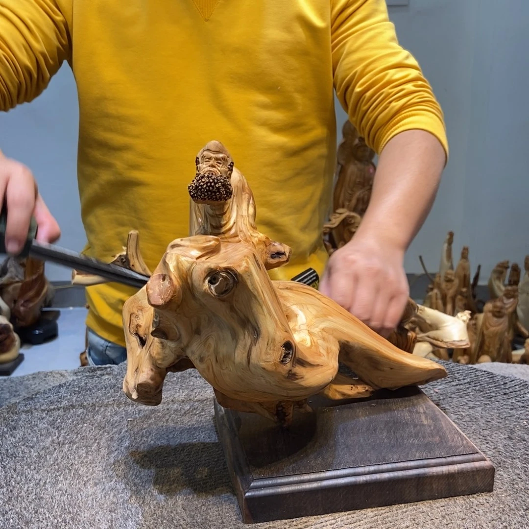 柏木（崖柏）太行崖柏根雕摆件