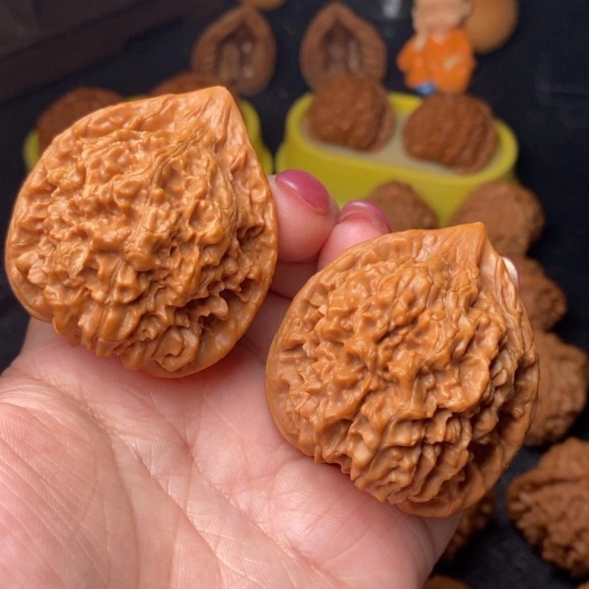 【闪购商品】把件文玩核桃674号官帽44.5