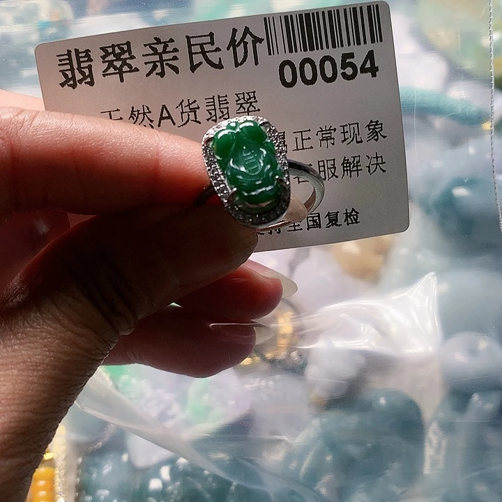 翡翠未镶嵌颈饰00000054