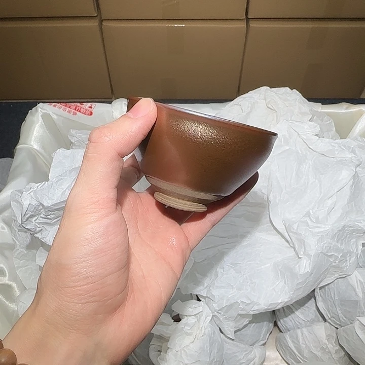 茶盏微瑕建盏，介意勿拍