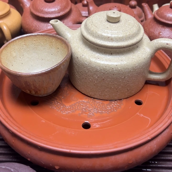 简***单紫砂茶壶宜兴原矿本绿御皇段