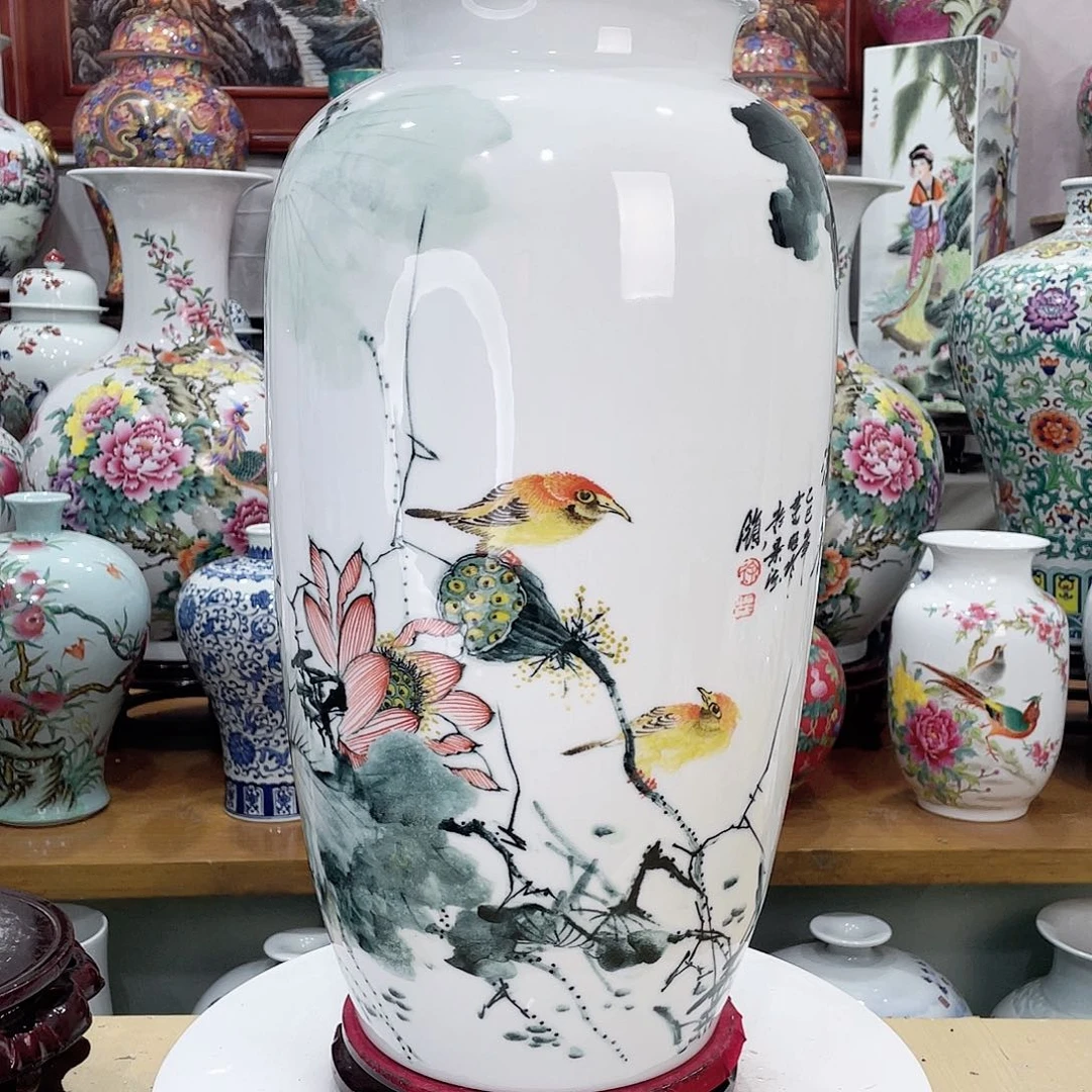 女***君摆件陶景德镇的陶瓷