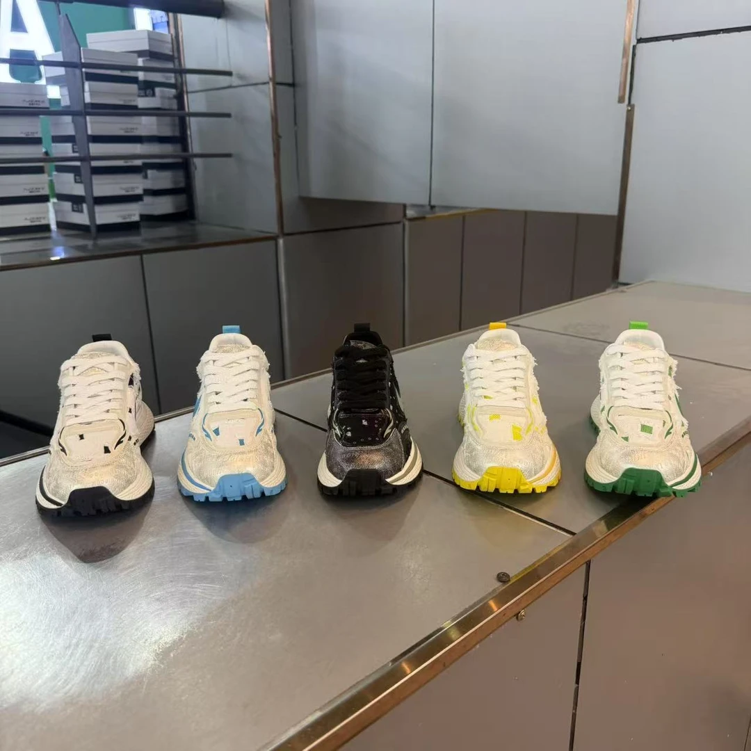 71087Gmd百搭春季时尚破洞布男士休闲鞋（皮鞋码）