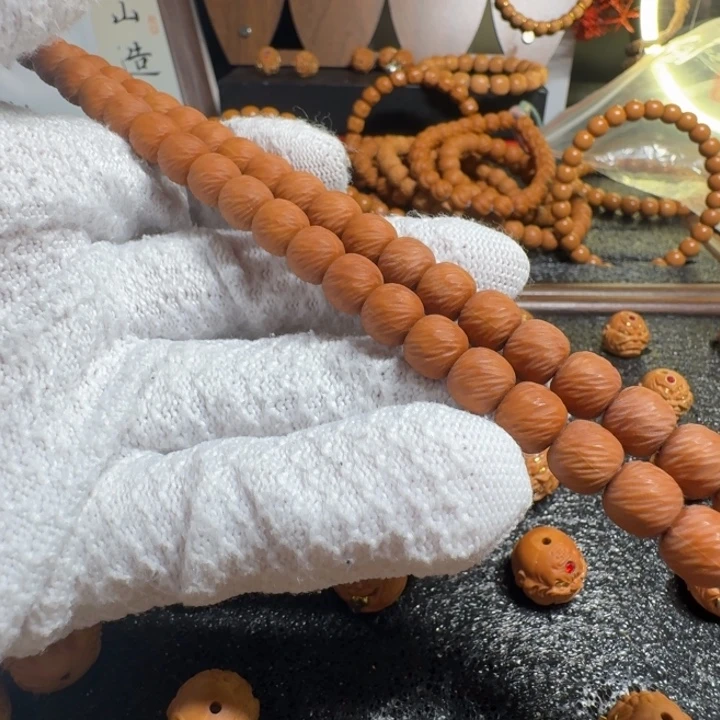 猴头核桃吊坠「观山」一级全品云锦手串