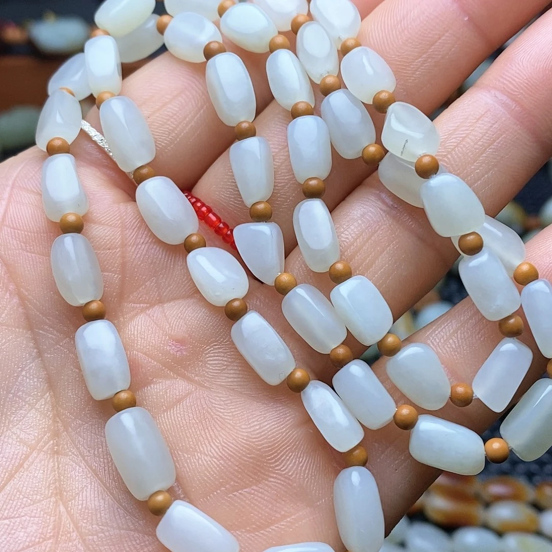 和田玉手链未镶嵌