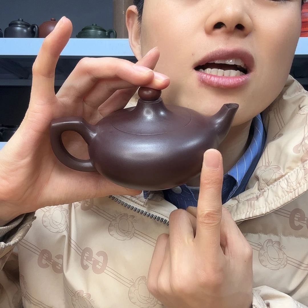 紫砂茶壶民间手艺人全手工制作