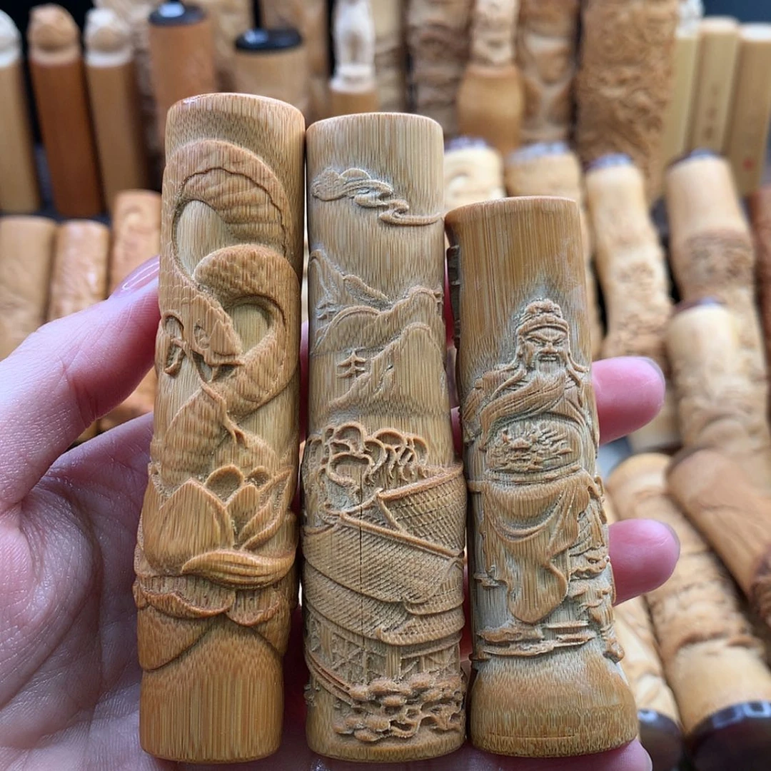 【闪购商品】竹开裂实心竹哈哈哈哈哈