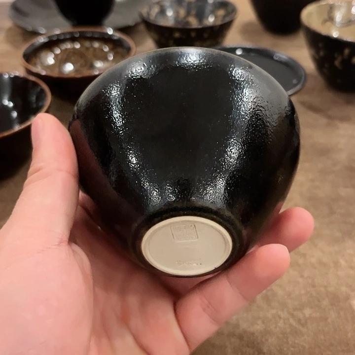 茶盏锅*吉州窑柴窑杯