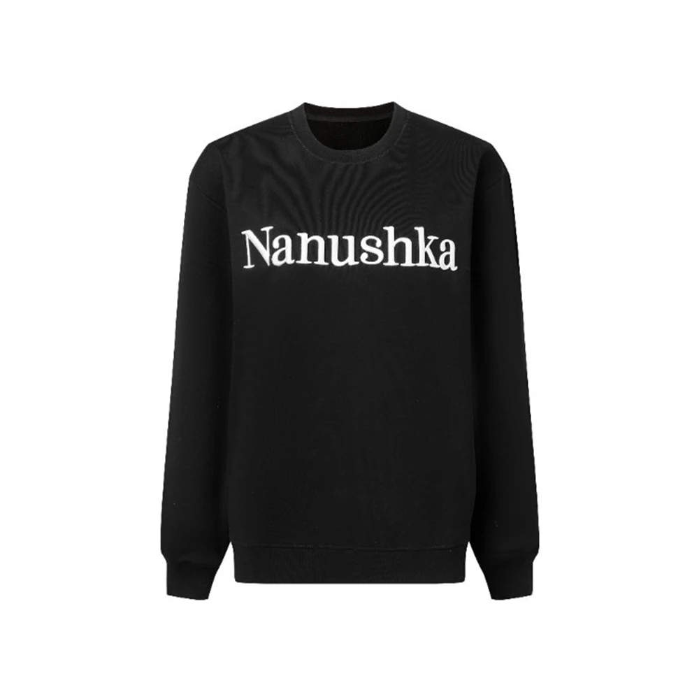 【STYLEONE】刺绣高街小众卫衣圆领长袖休闲上装 2301001