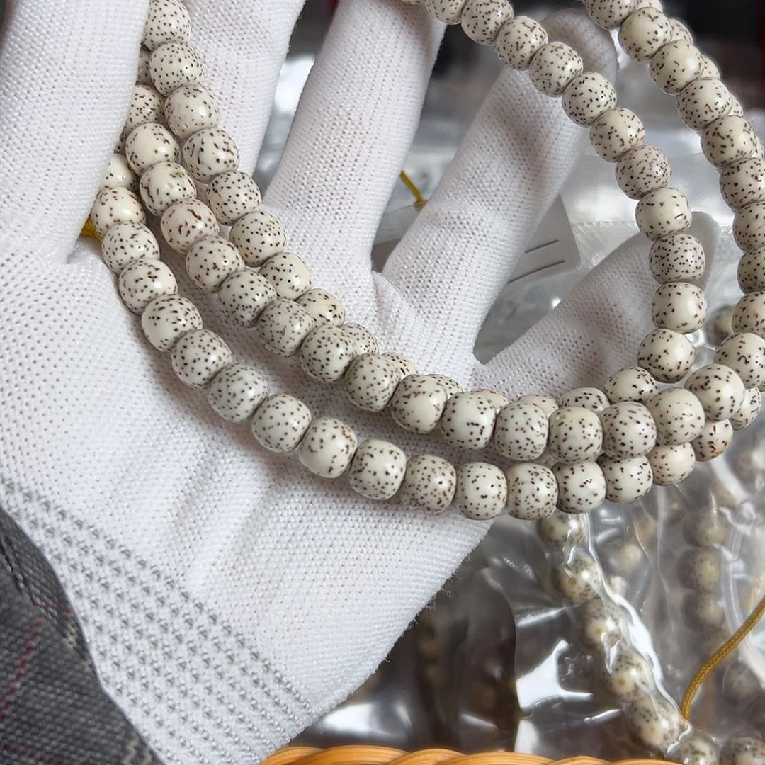 星月菩提吊坠亏本9原白河豚长串有连星有偏月，