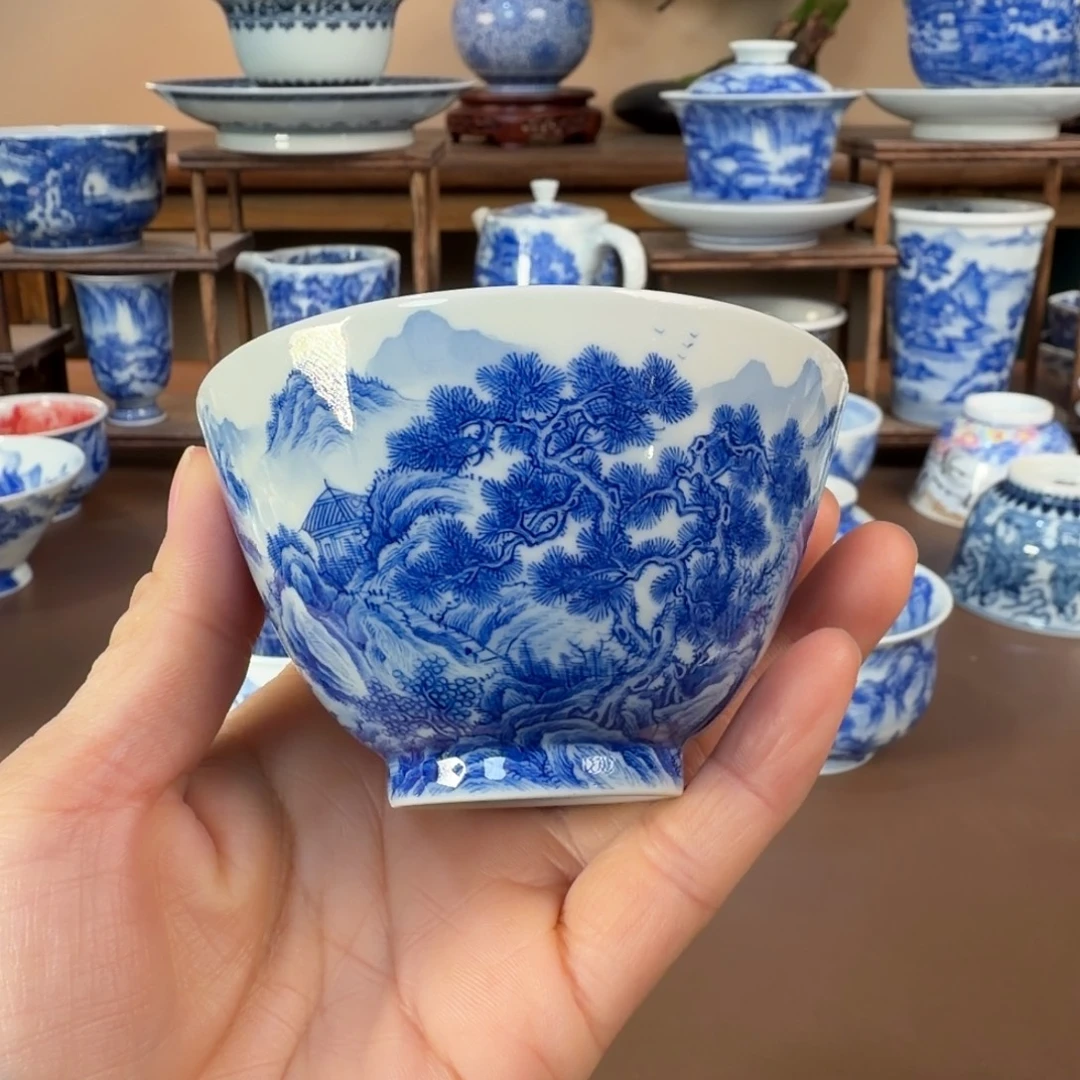 景德镇陶瓷手工手绘