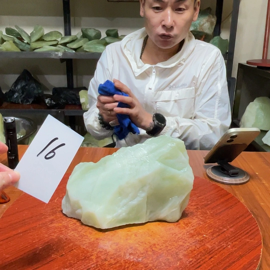 蛇纹石玉未镶嵌原石16