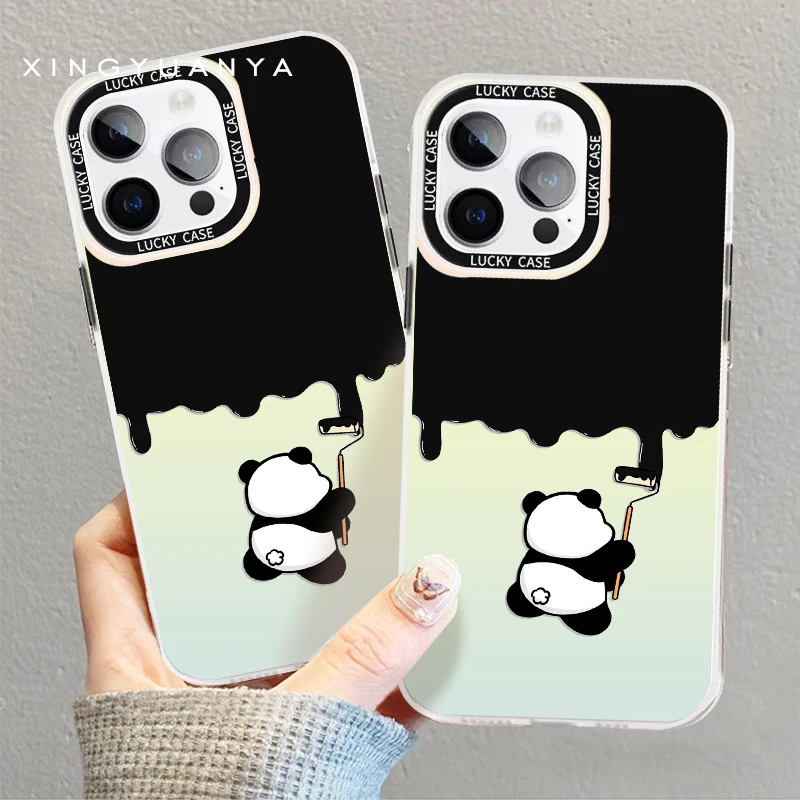 【我最勤劳】适用苹果/华为/OPPO/VIVO/小米/红米/1加/手机壳卡通