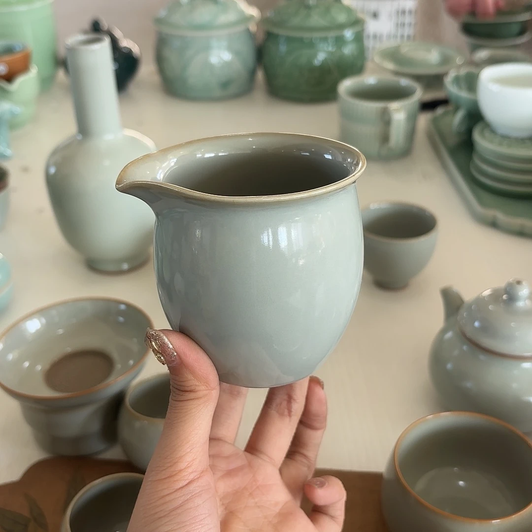 小米茶器龙泉云间青瓷