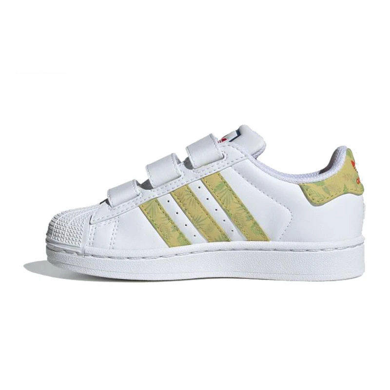 【滔搏联动】adidas阿迪三叶草小童鞋SUPERSTARIICFC休闲鞋JQ1334