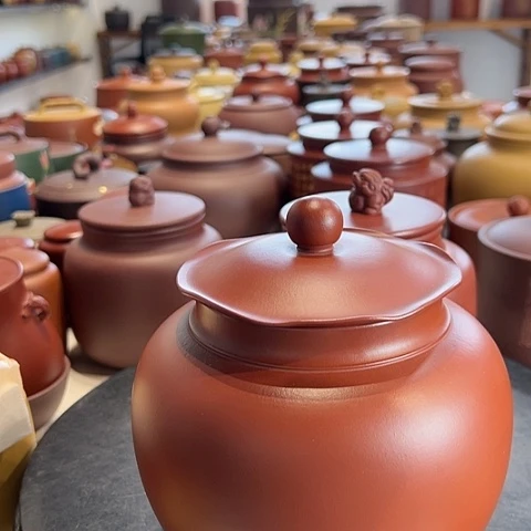 【闪购商品】紫砂茶叶罐