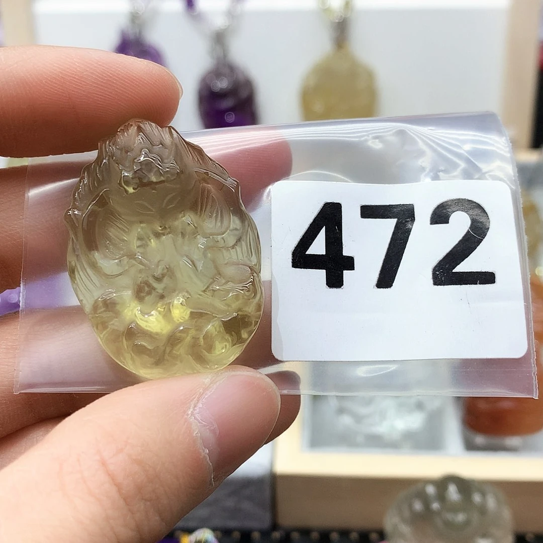 水晶颈饰未镶嵌金*?挂件