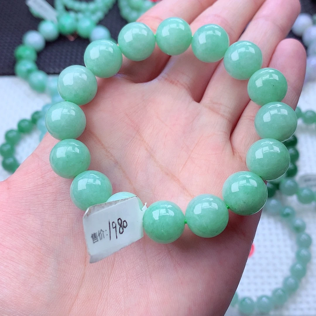 翡翠未镶嵌毛衣链