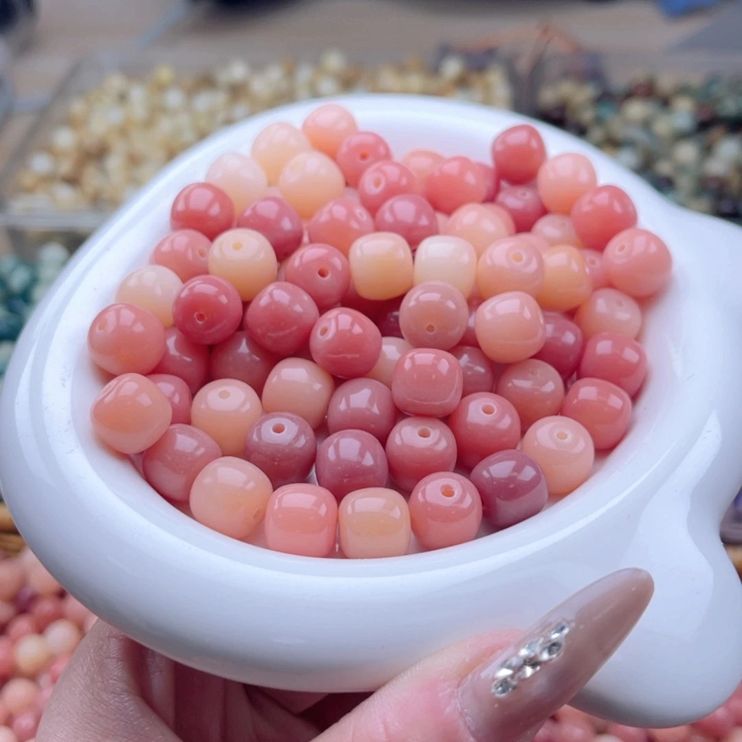 白玉菩提吊坠q11.75mm100+20颗。实玉料果冻粉