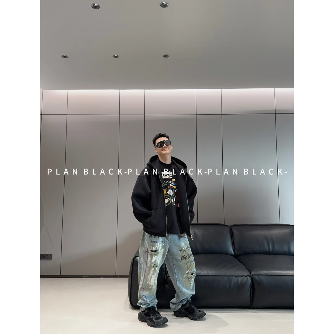 RICH陈发财【随手拿起的外出搭子】廓形剪裁质感男女款外套3940