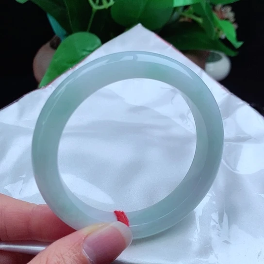 翡翠手镯未镶嵌      正圈55