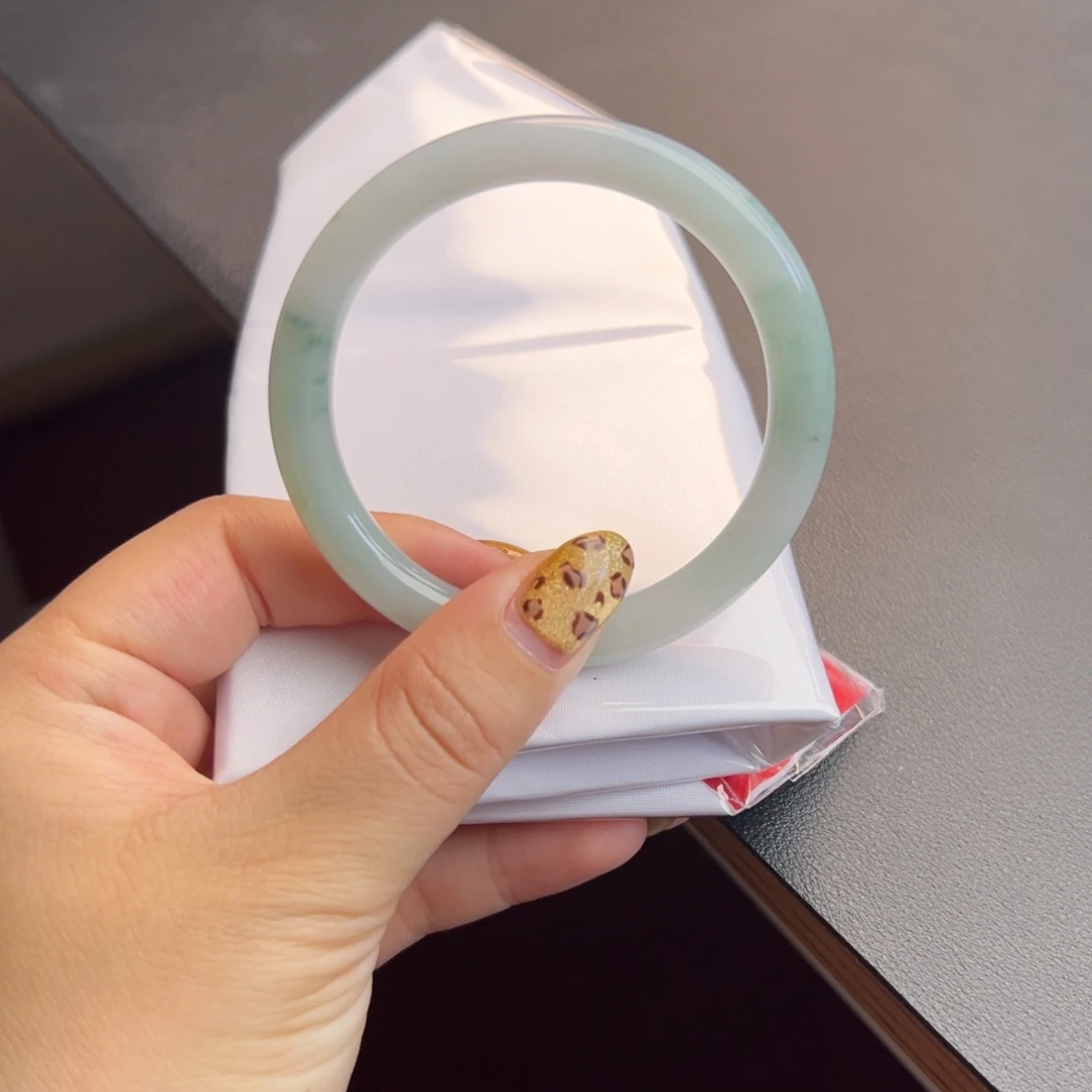 翡翠未镶嵌手镯53-55