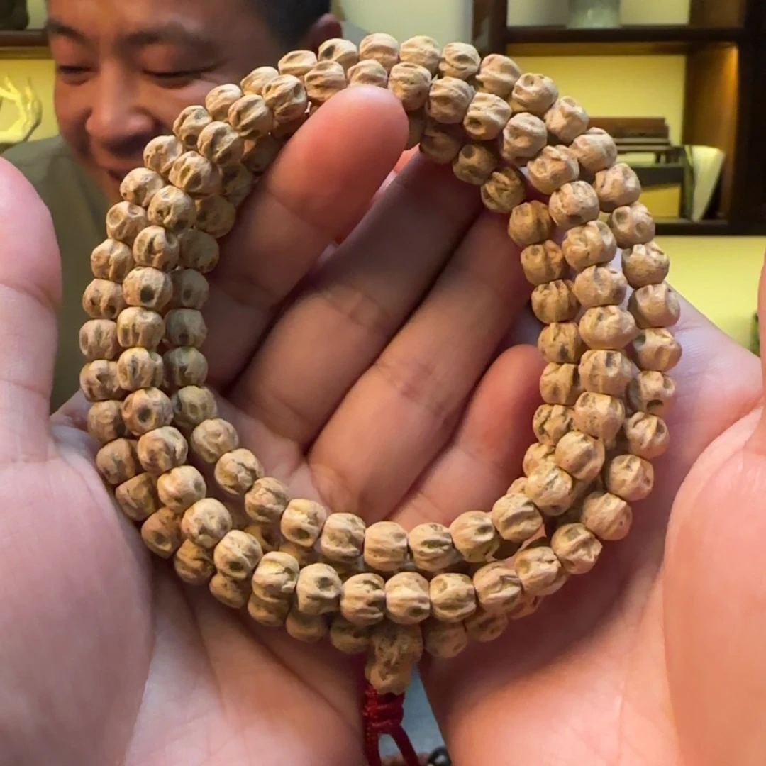 柏香籽/百香籽手串莲花棱鬼7