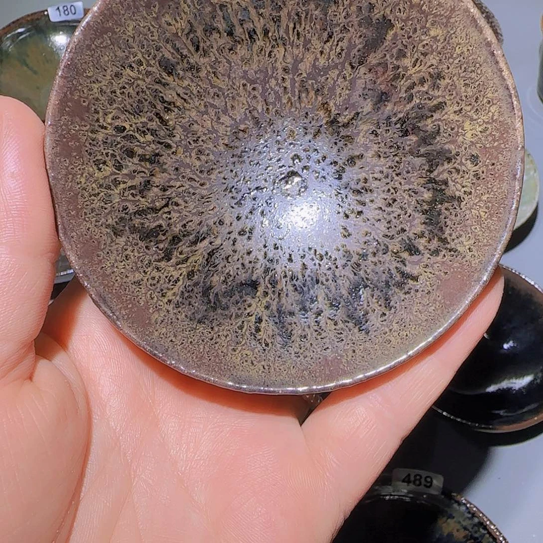 茶盏1*柴窑落灰烧茶盏一只