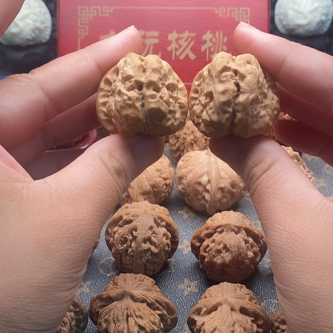 文玩核桃把件41蛤蟆头