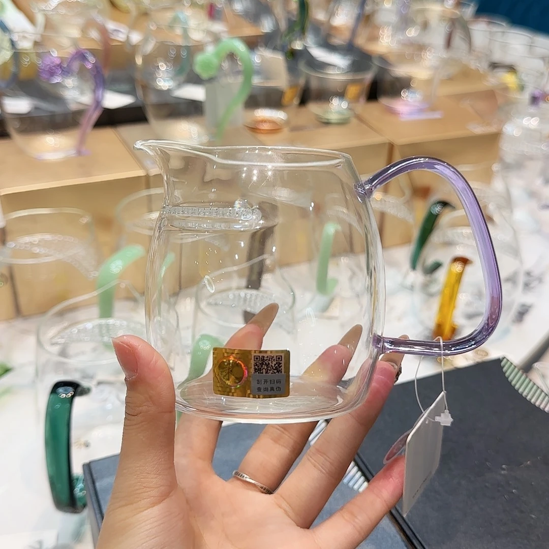 放***在禾器浅紫色泰然月牙