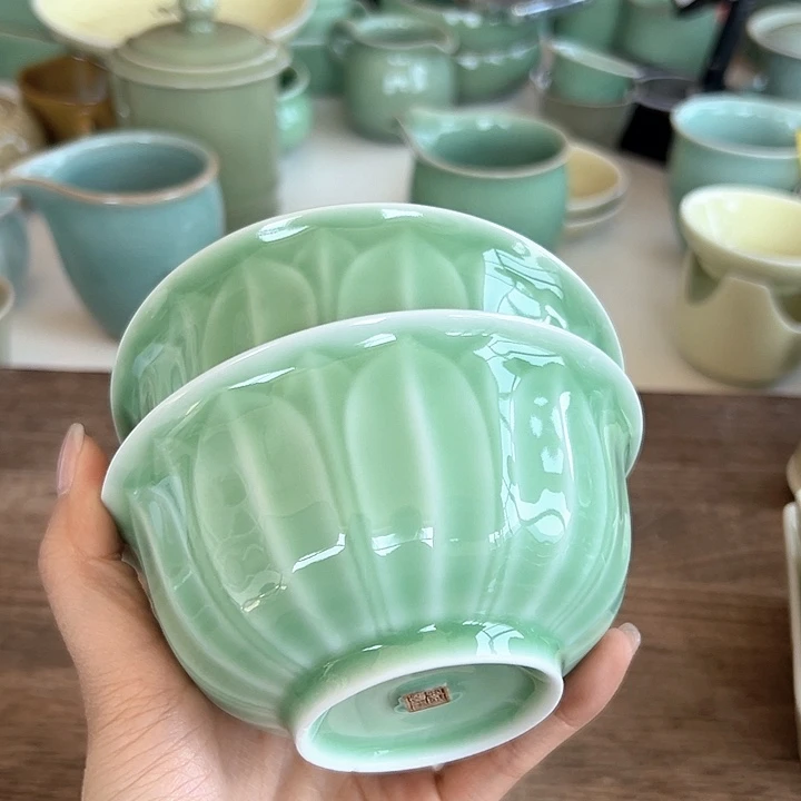小米茶器龙泉青瓷