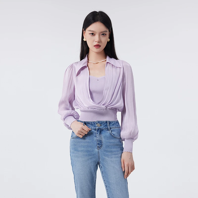 【简衣专属】BADINA雪纺衫141M161