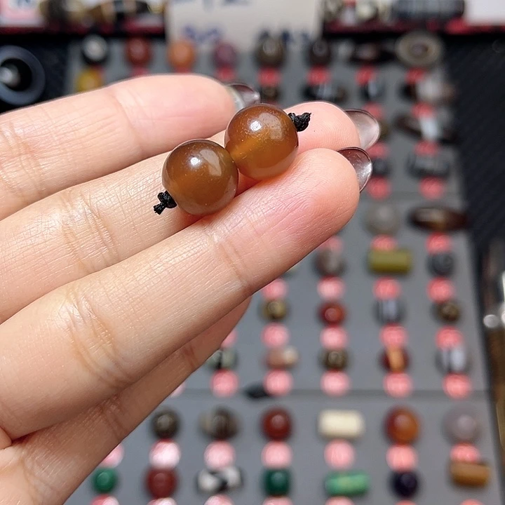 未镶嵌玛瑙/玉髓珠宝半成品