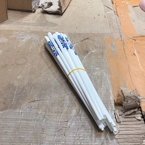 微瑕，不能明火，筷子10双青花